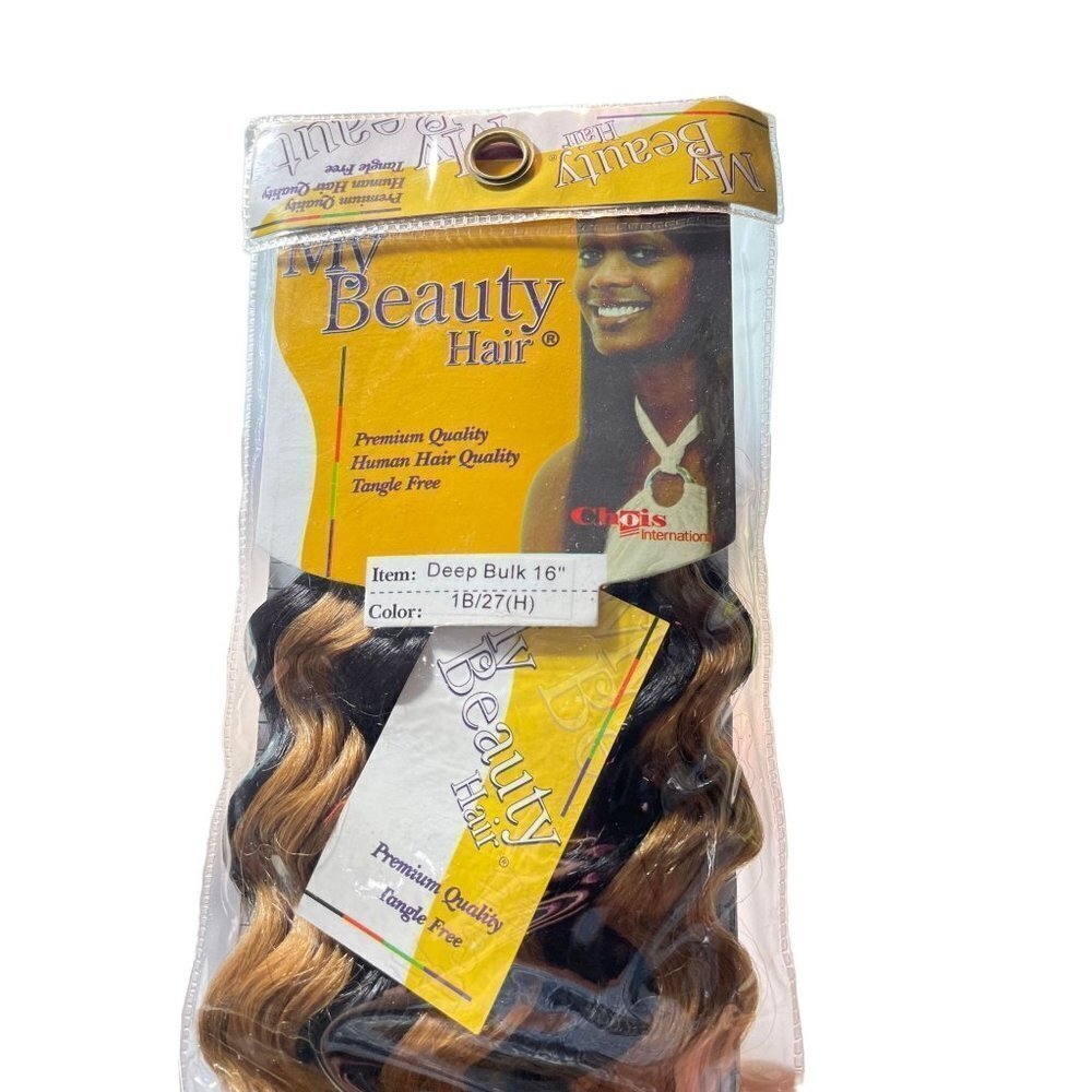 My Beauty Hair Synthetic Deep Bulk Waves‎ Color 1B/27H